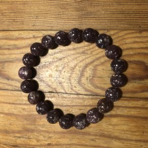 Lepidolit A armbnd 10mm, kugle