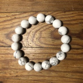 Magnesit armbnd 10mm, kugle