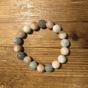 Beryl armbnd 12mm, kugle (18)