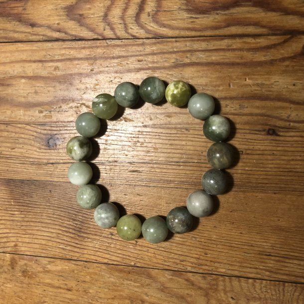 Serpentin (Kinajade) 12mm, kugle (17)