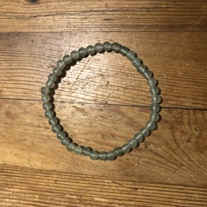 Aventurin grn armbnd 4mm, kugle