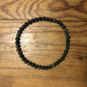 Heliotrop A armbnd 4mm, kugle