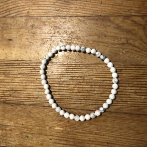 Magnesit armbnd 4mm, kugle