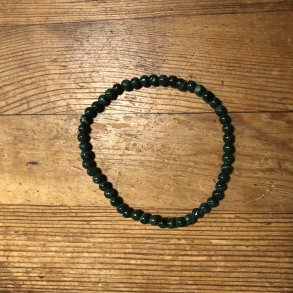 Malakit A armbnd 4mm, kugle