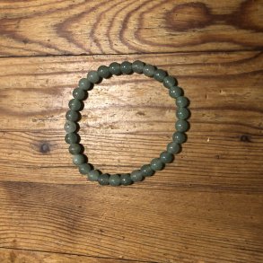 Aventurin A armbnd, grn, 6mm, kugle