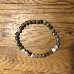 Oceanjaspis A armbnd 6mm, kugle