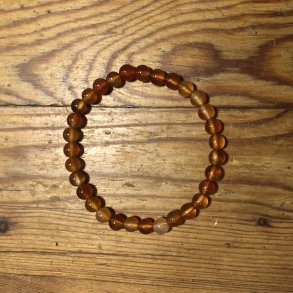 Karneol armbnd 6mm, kugle