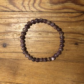 Lepidolit armbnd 6mm, kugle