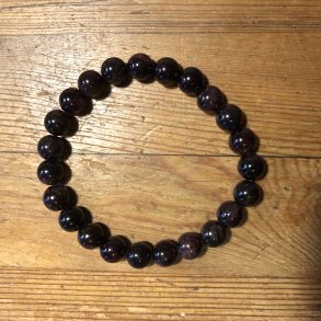 Granat, rd A 8mm, kugle